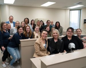 Owens students in new dental lab 2