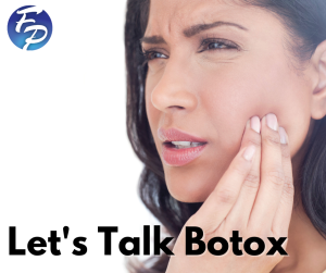 Botox for TMJ pain.