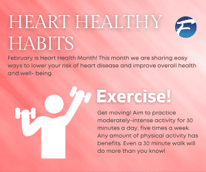 Examples of heart healthy habits