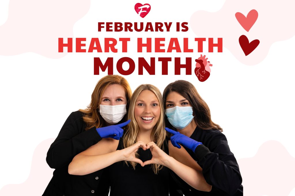 February is heart health month