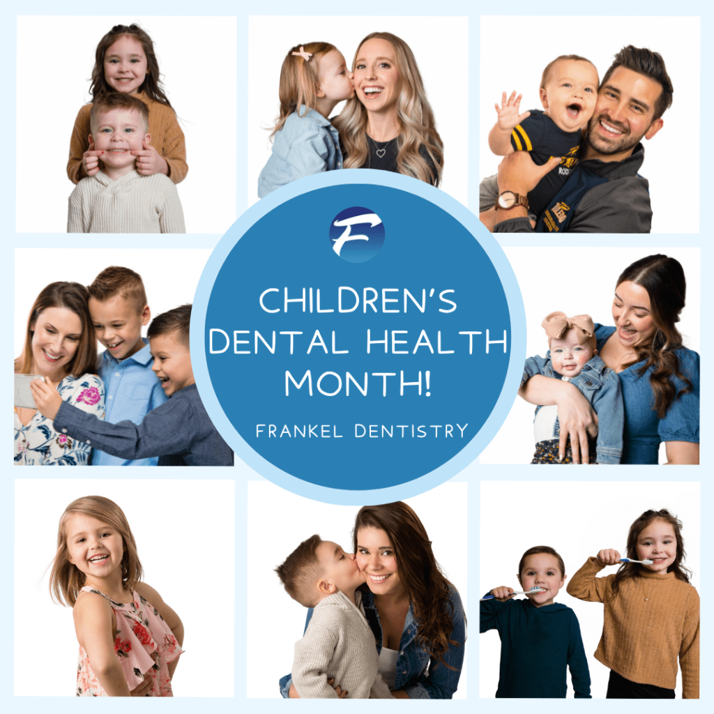 Poster for children's dental health month